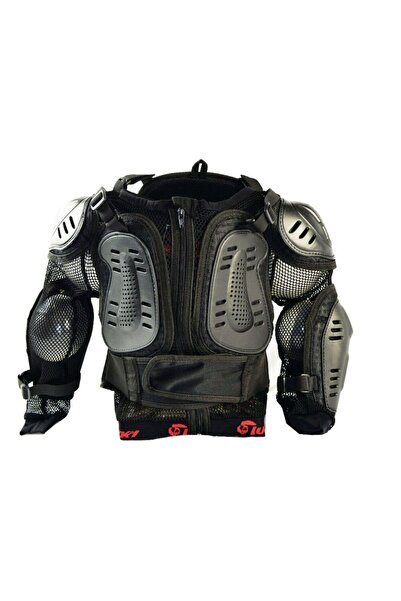 ebakbak Motosiklet Çocuk Body Armor Full Koruma Cross Giysi Motor Full Koruyu...