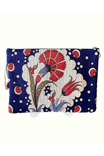 kapadokyahediyelik Special Woven Patterned Portfolio & Clutch Women's Handbag