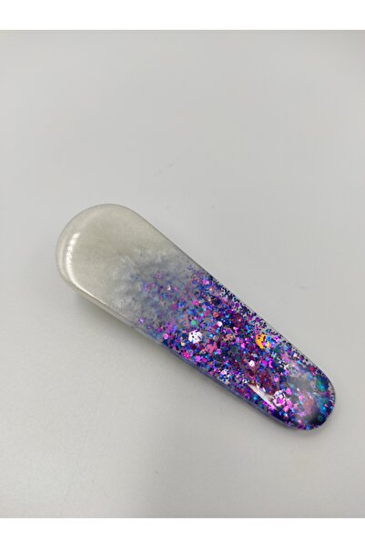 Melkady Aksesuar MelKadu 501 - Cataramă cu cleme cu sclipici 3D epoxidice rea...