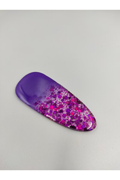 Melkady Aksesuar MelKadu 501 - Cataramă cu cleme cu sclipici 3D epoxidice rea...