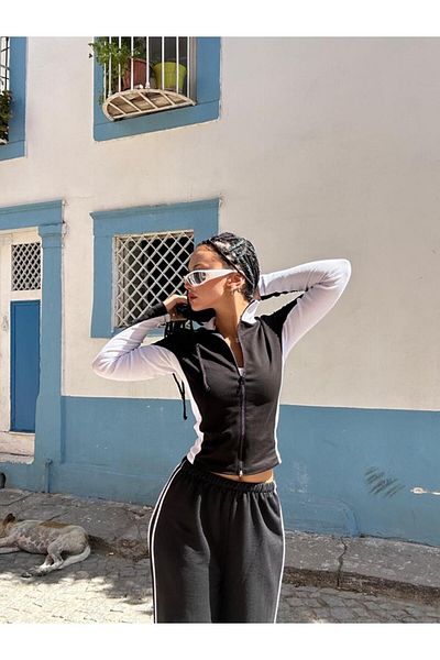 DENİKK Μακρυμάνικο Crop Top Hype Girl