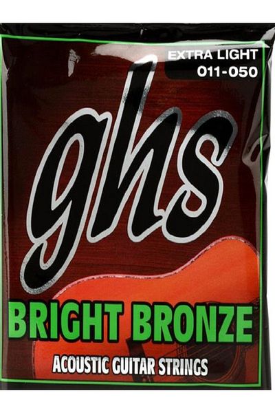 GHS BB20X Bright Bronze Acoustic Guitar 0,11 Sets of Strings