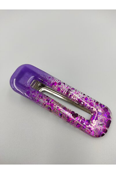 Melkady Aksesuar MelKadu 502 - Χειροποίητο εποξειδικό 3D Glitter κούμπωμα με ...