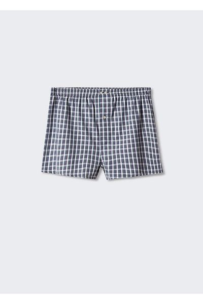 MANGO Man Βαμβακερά εσώρουχα Gingham