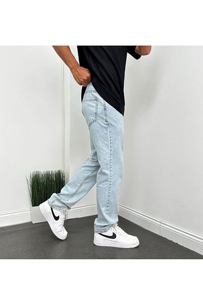 majesteleristore Baggy Wide Leg Comfortable Fit Jeans