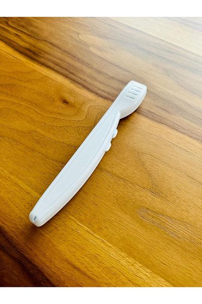 Panoramas Home White Travel Type Toothbrush Holder Hygienic Toothbrush Box Storage Container Standard Size