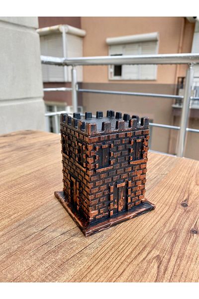 kukohomes Kale Ashtray, Odorless Ashtray, Odorless Castle Ashtray, Ashtray, Gift Ashtray, Design Ashtray