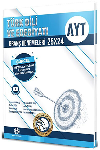 Bilgi Sarmal Yayınları Sarmal Yks Ayt Deneme 25 Li T.Dili Edebiyat 2024