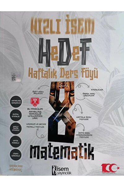 İsem Yayınları İsem Hızlı İsem 8.Sınıf LGS Hedef Matematik Haftalık Ders Föyü...