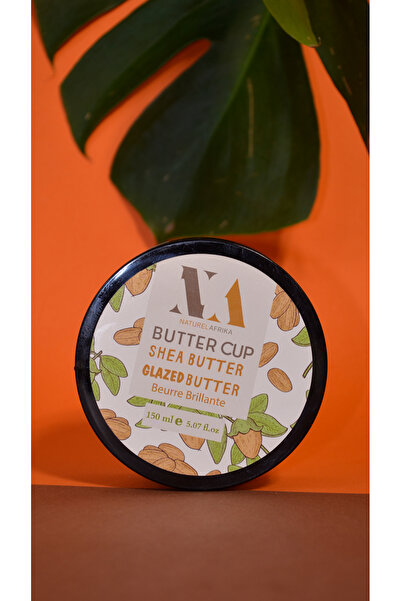 Naturel Afrika مرطب زبدة الجسم المزجج من باتر كوب 150 مل