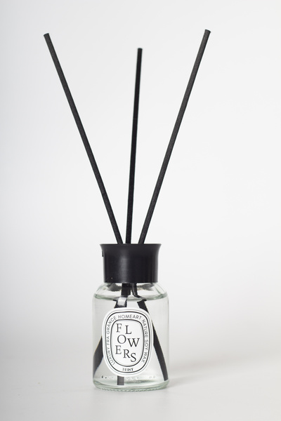 homeartplus Beyaz çiçek Bambu Çubuklu Oda Kokusu 50 ml