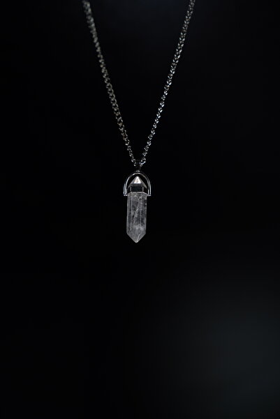 DOODLE Kristal Kuvars Doğaltaş Kolye