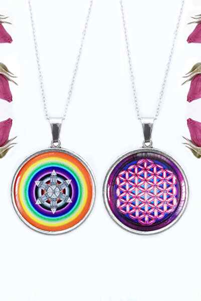 Sihirli Titreşimler 7 Çakra Atlantis Mandalası ve Yaşam Çiçeği Aşk, Şans, Ber...