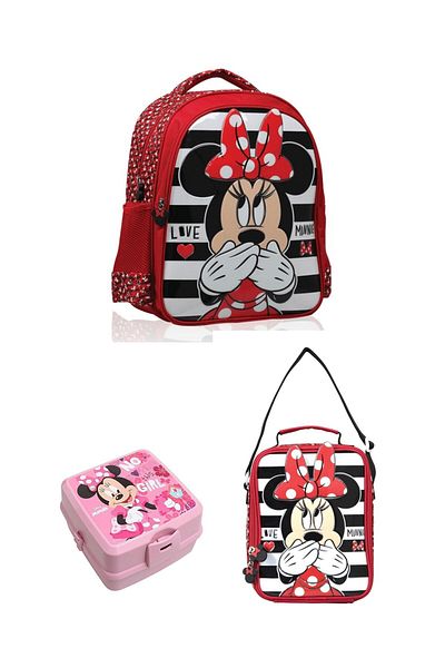 Minnie Mouse Primary School Bag (6 PIECES SET)