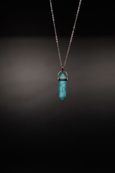 Turquoise silver - Silver necklaces - Trium Jewelry - Men collection