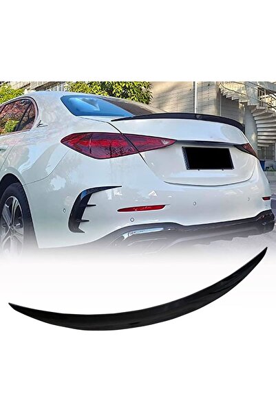 HasbeeParts Mercedes w206 boyalı (Pianoblack) spoiler 2021 sonrası Uyumlu