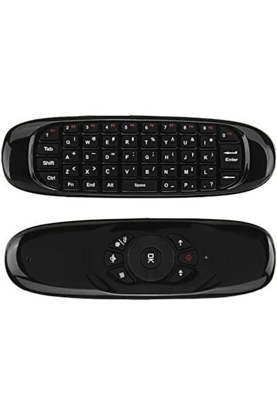 Fillikutum Klavyeli Wireless Air Mouse Kumanda 2.4 Ghz Wireless Air Mouse