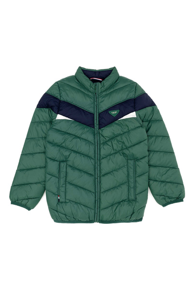 U.S. Polo Assn. قاعدة. بولو أسن. معطف رجالي أخضر CHARLSKIDS-CO23K