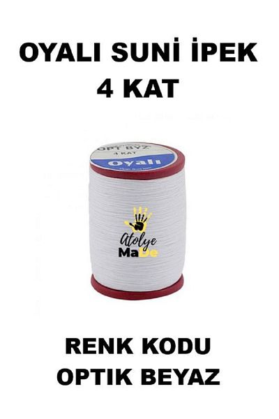 OYALI Τεχνητό μετάξι 4 στρώσεων Κέντημα με βελόνα Κέντημα με βελονάκι Etuval Μονόκλωνο Δίχτυ 35gr Έγχρωμος Κωδικός Οπτικός