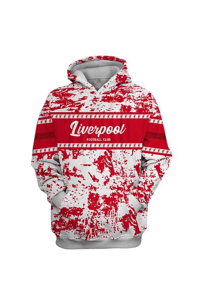 usateamfans Λίβερπουλ 3D Oversize Hoodie