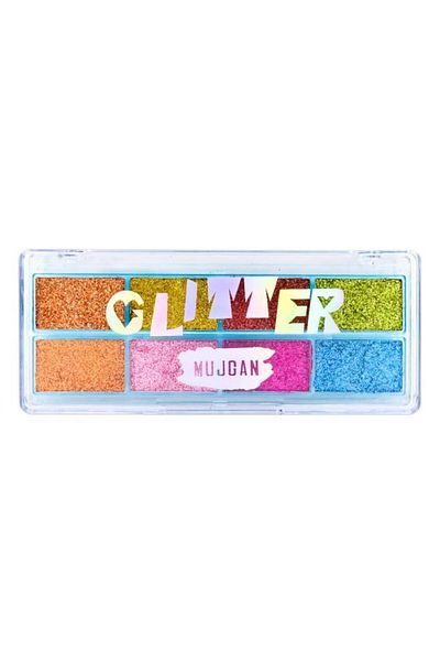 MUJGAN Colorful Glitter Eyeshadow Palette - Set of 8 No:2