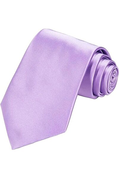 Trenderrs Men's Satin Tie Handkerchief And Gold Steel Tie Clip Set