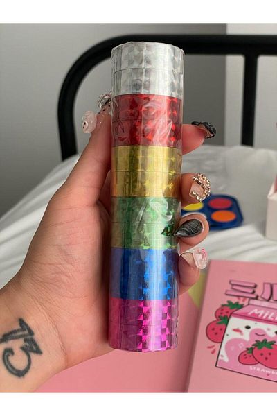 Planet Butik Set of 12 Hologram Tapes