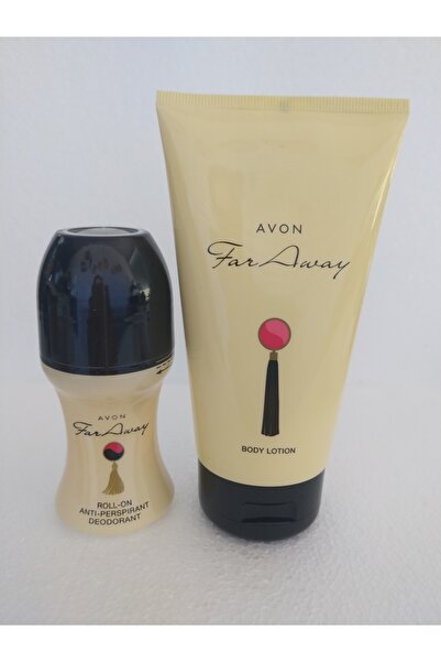 AVON Far Away Kadın Rollon - 50 ml+ Vücut Spreyi 150Ml
