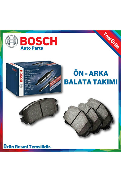 Bosch Toyota Corolla Auris Ön Arka Fren Balata Takımı 2013-2018