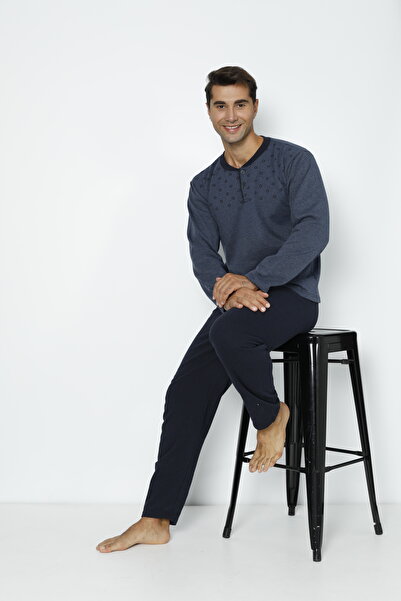 Ayans Pijama Двохнитковий (товстий) чоловічий піжамний комплект