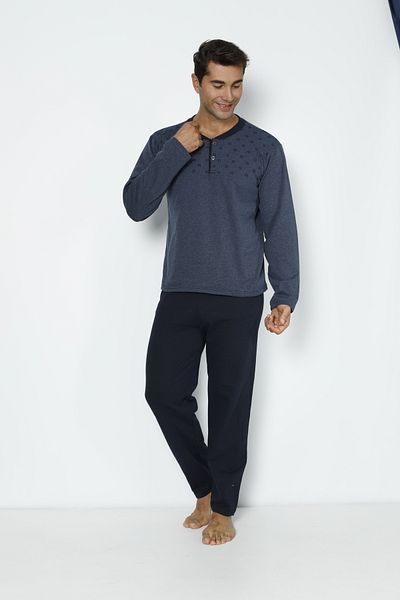 Ayans Pijama Two Thread (Thick) Men's Pajama Set