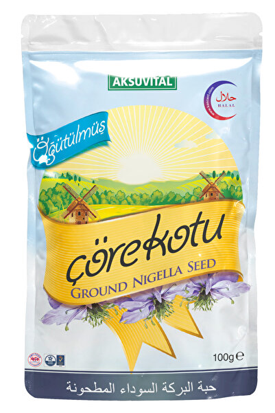 aksuvital Öğütülmüş Çörekotu - 100 GR DYPCK -