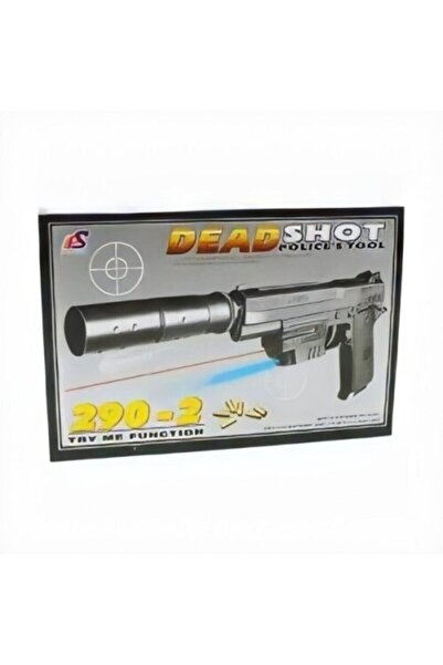 Numaca Lazerli Susturuculu Boncuk Atan 37 Cm Oyuncak Tabanca