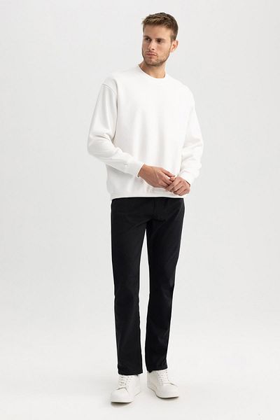 DeFacto Φούτερ Crew Neck Oversize - Wide Fit T5139az23au