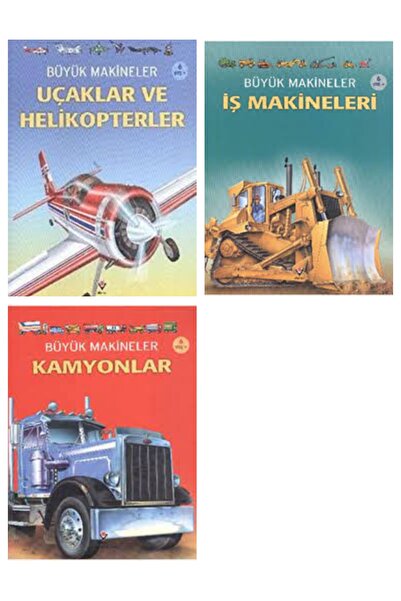 Tübitak Yayınları Big Machines Series 3 Book 6+ Age
