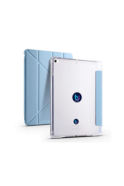 HEPTEKİLETİŞİM Ipad 5 Nesil 9.7 2017 Kılıf Kalem Bölmeli Standlı Kılıf A1822 ...