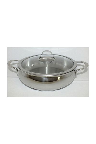 gülsan Globe Inox 24cm Flat Pot