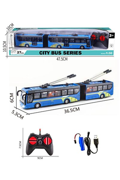 Operated Rechargeable Bellows Bus JC-042 043 044 045 Blue