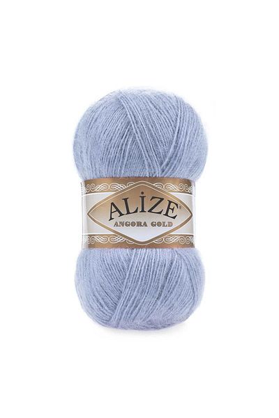 Alize Angora Gold Light Blue Hand Knitting Yarn