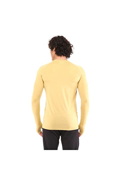 raru Αθλητικό μπλουζάκι Ignıs Beige μακρυμάνικο Tech Performance