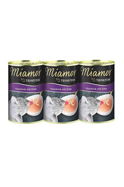 Miamor Vd Ördekli 135 ml Kedi Çorbası 3'lü Paket