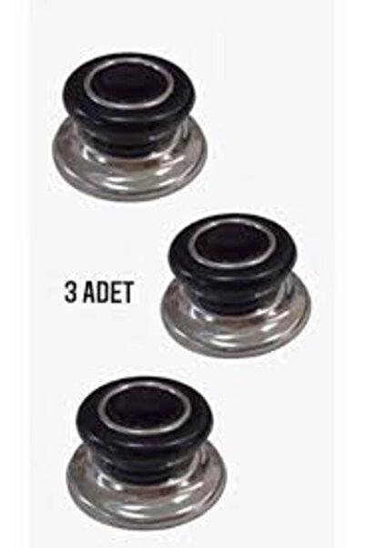 shopdrm ''Tencere-Tava-Sahan-Cam'' Kapak Kulbu 3 ADET