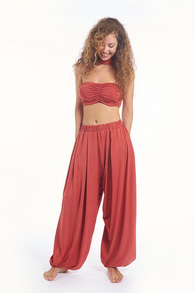 Catz Clothes Women's Trousers - Flowy Boho Women's Trousers (Viscose Lycra Fabric - 4 Seasons)