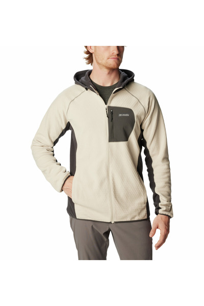 Columbia M Outdoor Tracks Hooded Full Zip Men's Fleece Top