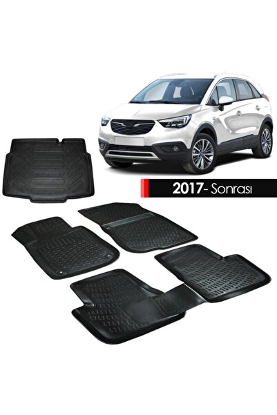 Rizline Opel Crossland X Paspas Bagaj Havuzu 3d Havuzlu 2017-