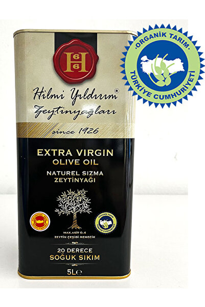Hilmi Yıldırım Zeytinyağları Hilmi Yıldırım Organik Olgun Hasat Soğuk Sıkım F...