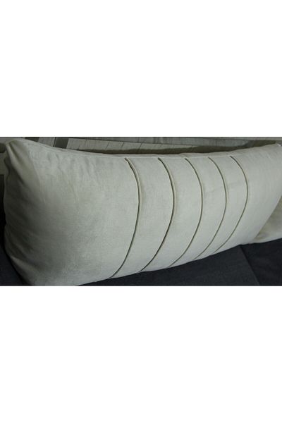 AYPETEKS Crem Velvet Meri / Pernă pentru spate / Pernă pentru scaun / Husă de pernă pentru canapea