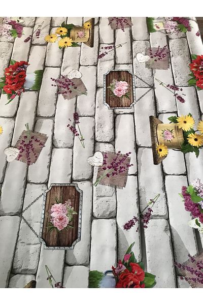 FANTASTIC Oilcloth Tablecloth PVC Lined