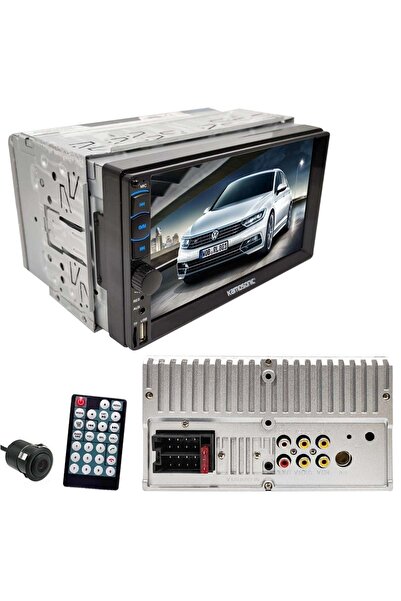 Genel Markalar KS-G753 DOUBLE TEYP 7" 4X45W MİRRORLİNK BT/USB/SD/FM/AUX KAMERALI