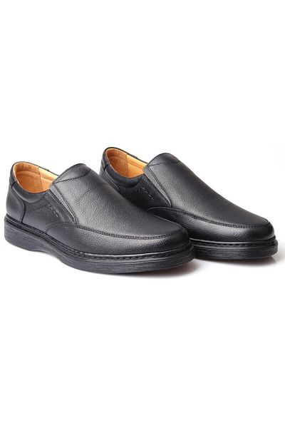 DETECTOR Inner Outer Genuine Leather Ultra Orthopedic Stitched Sole Casual Men's Shoes 208-10
